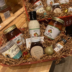 The Best Sellers Basket: Gift Basket of Best Sellers at Hoby’s Honey & General Store