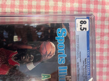 Load image into Gallery viewer, A Star is Born - 8.5 CGC Michael Jordan First Professional Cover Sports Illustrated - Subscription Edition