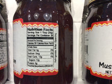 Load image into Gallery viewer, all natural muscadine jam nutritional information