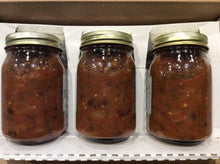 Load image into Gallery viewer, black bean salsa 3 pack back view
