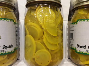 Bread & Butter Squash 3-Pack  (All Natural) (16oz. jars)