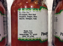Load image into Gallery viewer, pineapple pepper relish ingredients
