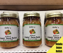 Load image into Gallery viewer, Vidalia Onion Relish 3-Pack  (All Naturals)(16oz. jars)