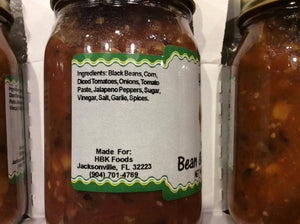 bean and corn salsa ingredients