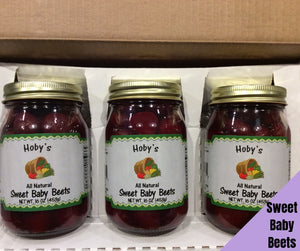 Sweet Baby Beets 3-Pack  (All Natural) (16oz. jars)