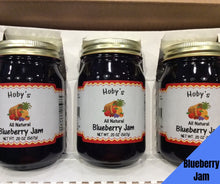 Load image into Gallery viewer, blueberry jam 3 pack with graphic