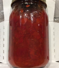 Load image into Gallery viewer, pineapple pepper relish back of jar view