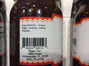 all natural fig jam ingredients