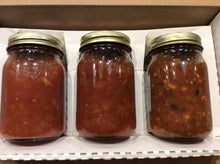 Load image into Gallery viewer, Salsa 3-Pack #2- Mango Salsa, Pineapple Bacon Salsa, Bean and Corn Salsa