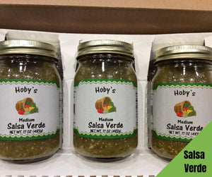 all natural salsa verde 3 pack gift box with graphic