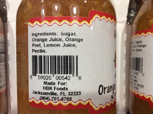 all natural orange marmalade ingredients