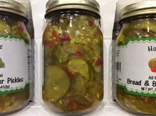 Load image into Gallery viewer, bread and butter pickles 3 pack