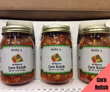 Load image into Gallery viewer, Corn Relish 3-Pack  (All Natural) (16oz. jars)