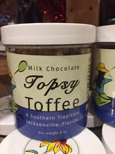 Load image into Gallery viewer, large 8 ounce milk chocolate almond toffee bark