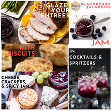 Load image into Gallery viewer, ways to use blackberry jalapeno jam