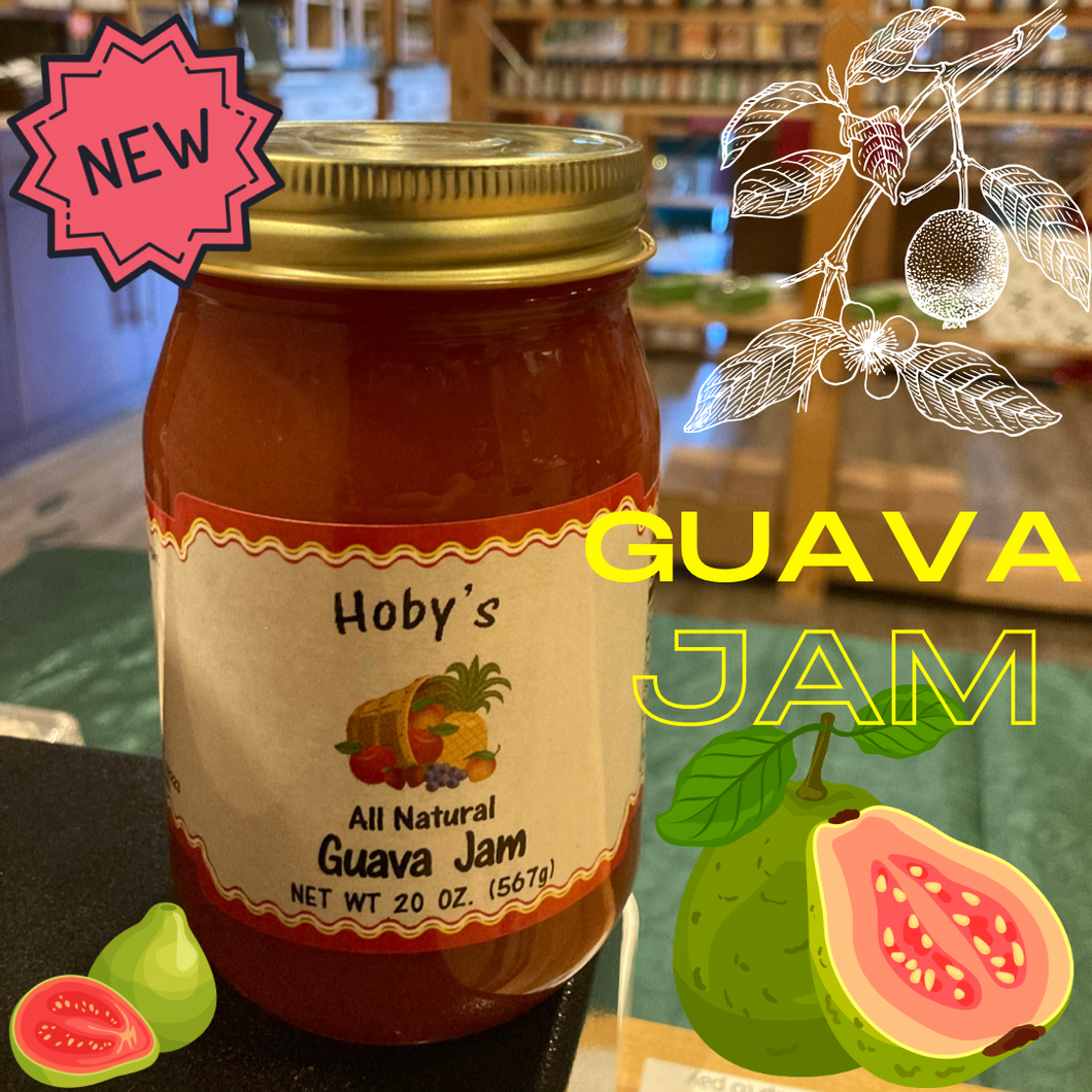 Guava Jam: Single Jar (All Natural)(20 oz. Jar)