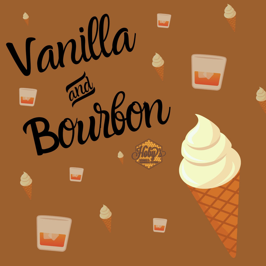 Vanilla & Bourbon - Soy Wax Candle 12 ounce jars