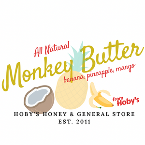 Monkey Butter : Single Jar : :banana, pineapple, mango- (All Natural)(19 oz. Jar)