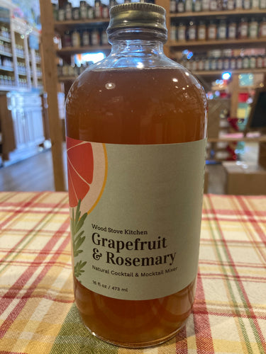 Grapefruit & Rosemary 16oz. : All Natural Simple Syrup