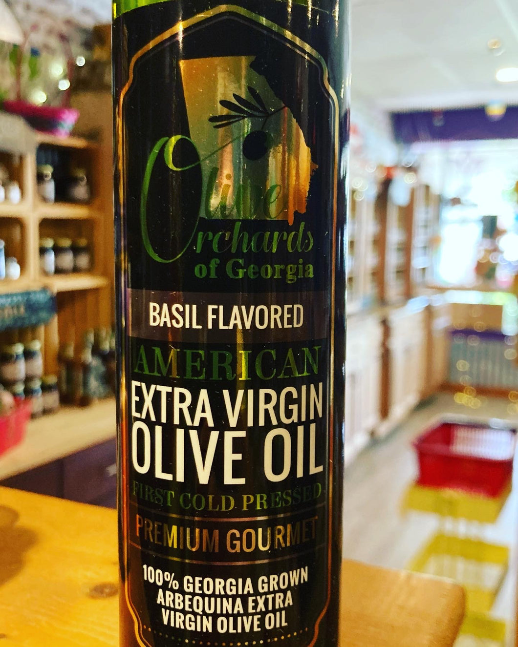 Basil Flavored Georgia Olive Oil 250ml