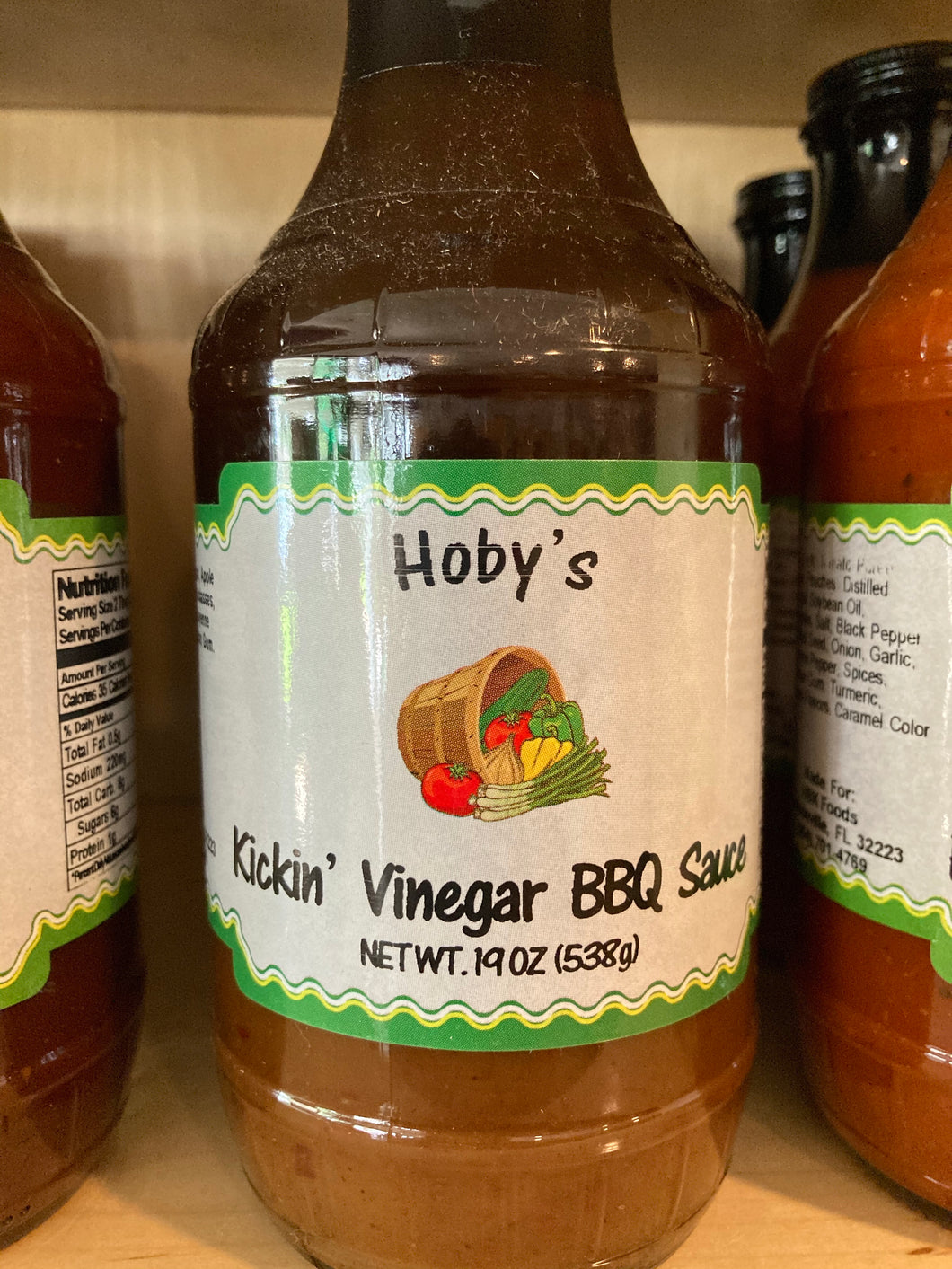 Kickin’ Vinegar BBQ Sauce from Hoby’s