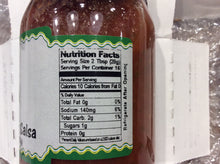 Load image into Gallery viewer, four pepper salsa nutritional information