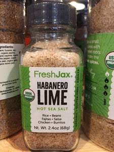 Habanero Lime Sea Salt: FreshJax at Hoby’s