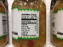 Load image into Gallery viewer, all natural jalapeno vidalia onion relish nutritional information 