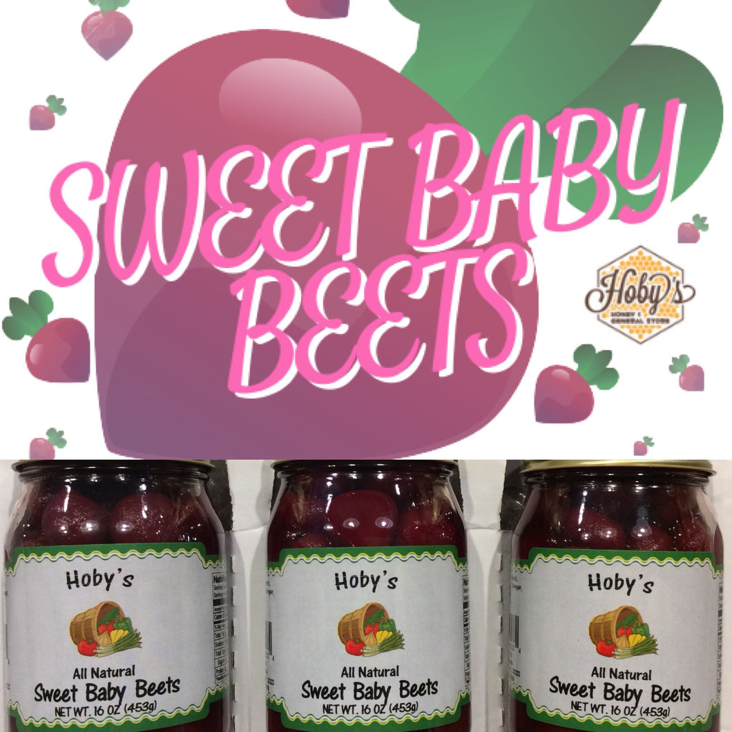 Sweet Baby Beets 3-Pack  (All Natural) (16oz. jars)