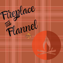 Load image into Gallery viewer, Fireplace &amp; Flannel - Soy Wax Candle 12 ounce jars