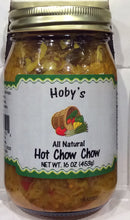 Load image into Gallery viewer, all natural hot chow chow front of jar view
