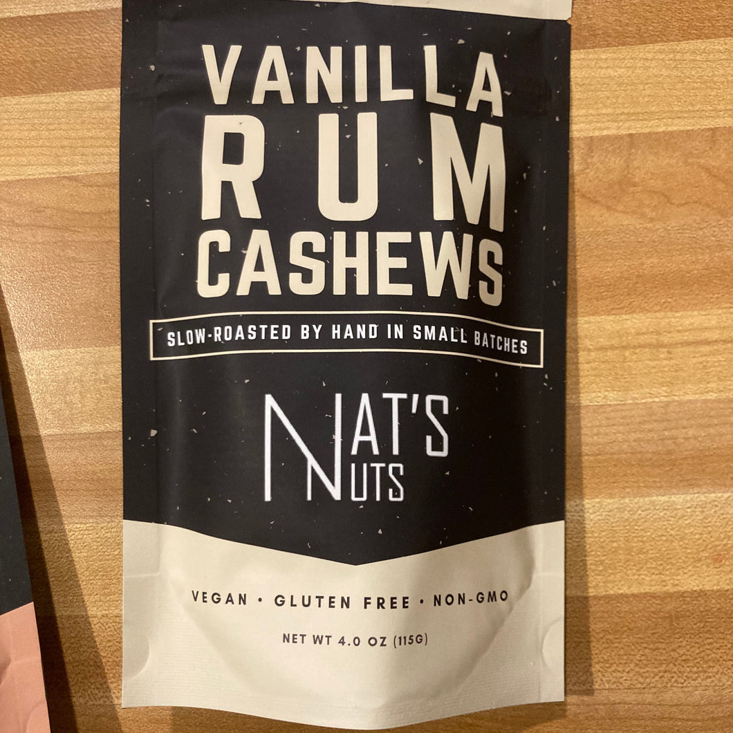Vanilla Rum Almonds - Nat’s Nuts at Hoby’s General Store