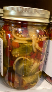 Pickled Mustard Brussel Sprouts: Single Jar :(16 oz. Jar)