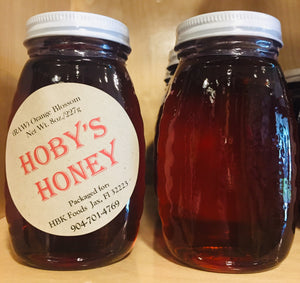 8 oz. Orange Blossom Honey (*Raw) Central Florida