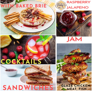 ways to use all natural raspberry jalapeno jam