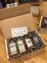 Load image into Gallery viewer, Flight of Salt : 4 Organic Seasoning Salts