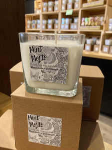Mint Mojito- Soy Wax Candle 12 ounce jars