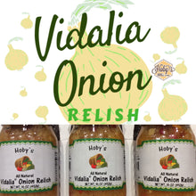 Load image into Gallery viewer, Vidalia Onion Relish 3-Pack  (All Naturals)(16oz. jars)