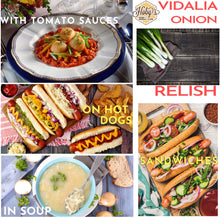 Load image into Gallery viewer, Vidalia Onion Relish 3-Pack  (All Naturals)(16oz. jars)