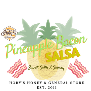 pineapple bacon salsa graphic