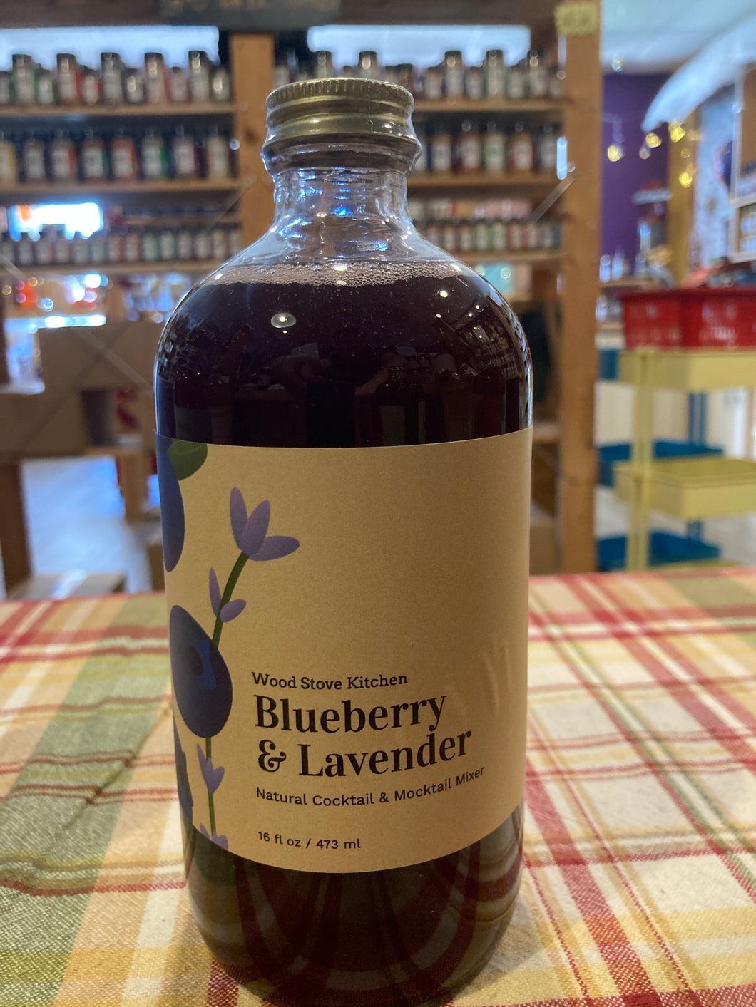 Blueberry & Lavender 16oz. : All Natural Simple Syrup
