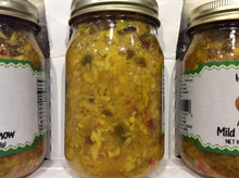 Load image into Gallery viewer, all natural mild chow chow back of jar view