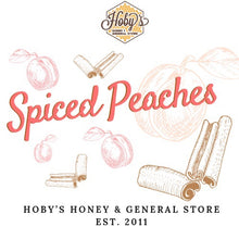 Load image into Gallery viewer, spiced peaches halves graphic