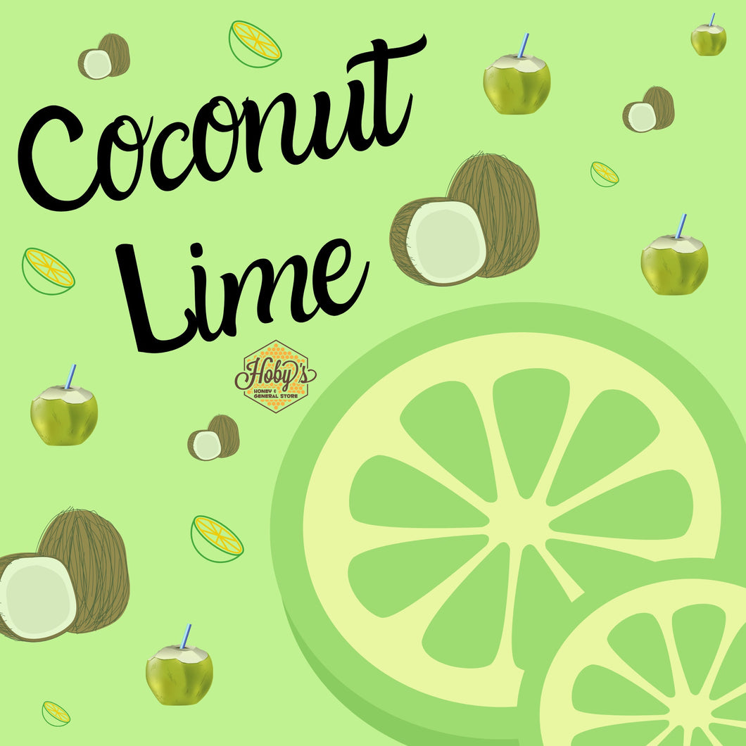 Coconut Lime - Soy Wax Candle 12 ounce jars