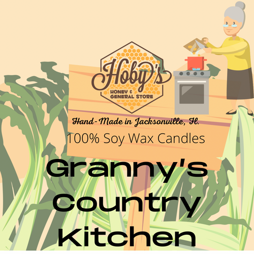 Granny’s Country Kitchen - Soy Wax Candle 12 ounce jars