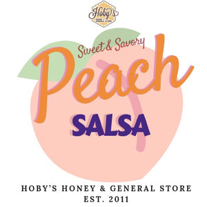peach salsa graphic