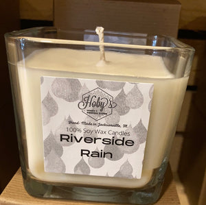 Riverside Rain - Soy Wax Candle 12 ounce jars