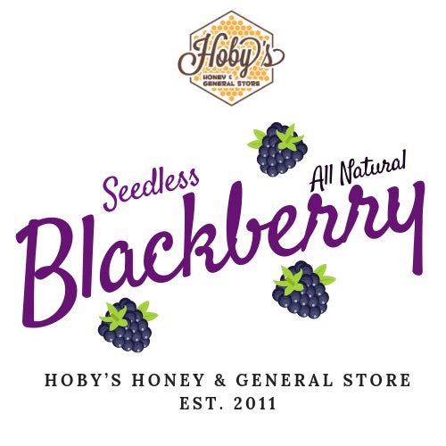 Seedless Blackberry Jam: Single Jar :- (All Natural)(20 oz. Jar