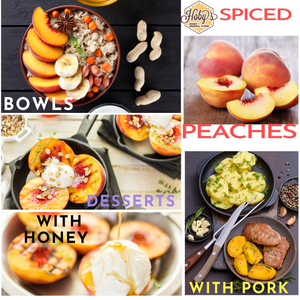 ways to use spiced peaches