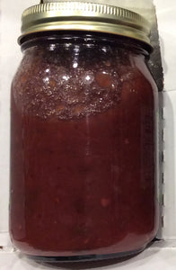 cranberry salsa back of jar view